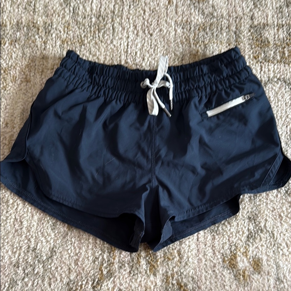 Women's Navy Athletic Shorts